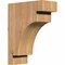 Ekena Millwork Mediterranean Smooth Corbel, Western Red Cedar, 5 1/2"W x 12"D x 16"H COR06X12X16MED00SWR - alternate 1